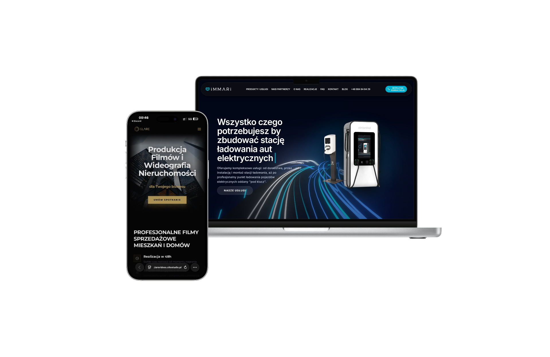 SiteStudio Mobile Hero